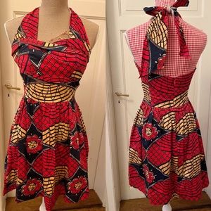 Trashy Diva Tribal Print Halter Dress